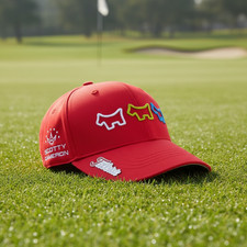 Red Triple Scotty Cameron Cap