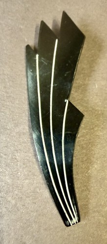 Art deco black and white - and,