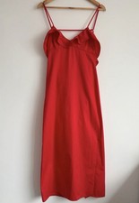 Zara Women’s Red Frilly Drop