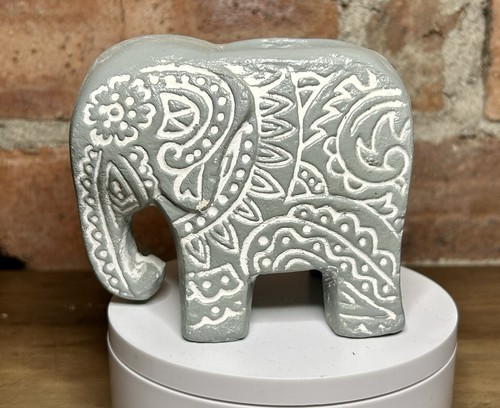 Elephant tea light candle - light,