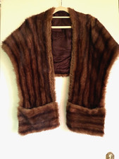 Vintage mink demi buff fur