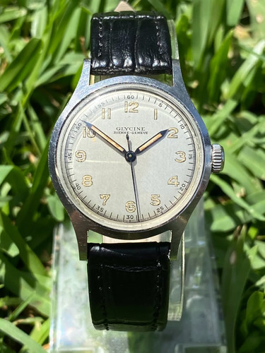 Glycine wristwatch vintage - wristwatch,