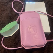SWAROVSKI MOBILE PHONE HOLDER/BAG PINK NEW