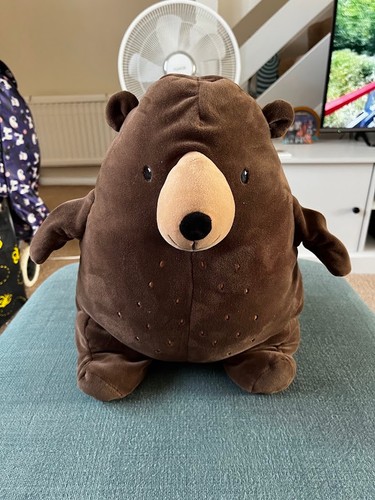 Brown bear and home h - by, m