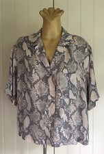 SHIRT Snakeskin Short sleeve