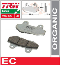 2 front brake pads TRW Lucas