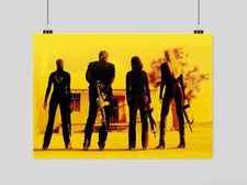 KILL BILL POSTER MOVIE FILM TV GUNS SWORDS WEAPONS VIOLENCE  ART A3 A4 SIZE