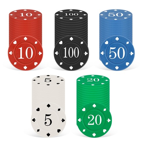 Poker chip set - set, 100