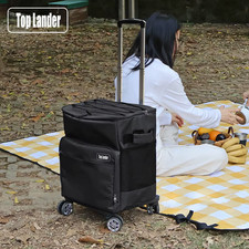 40L Insulated Rolling Cooler