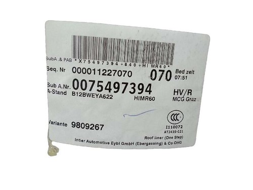 9809267 upholstered roof mini - 9809267,