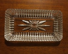 Waterford Crystal Rectangular  Tray 7 inches by  4 inches Excellent Condition