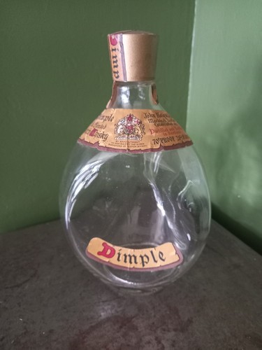 Vintage dimple whisky decanter - vintage,