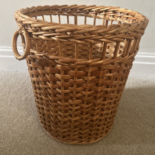 Vintage wicker woven willow - vintage,