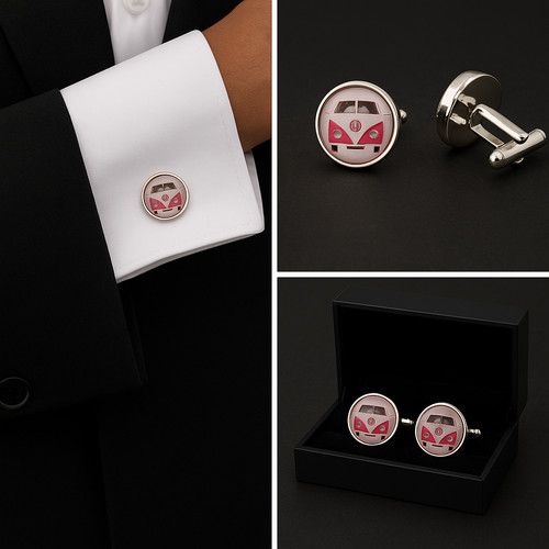 Cufflinks gift hub - hub, camper