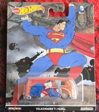 Hotwheels Volkswagen T1 Panel DC Superman Real Riders