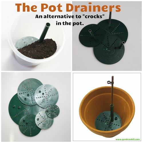 Grow tomato pot drainer - grow,