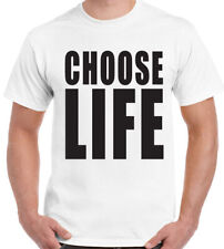 Choose Life T-Shirt Mens Funny