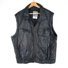 Vintage Black Leather