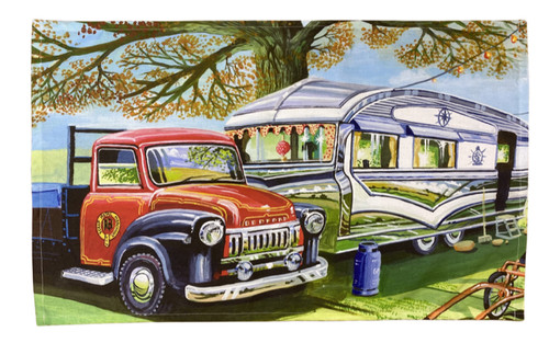 Romany gypsy caravan - caravan, tea