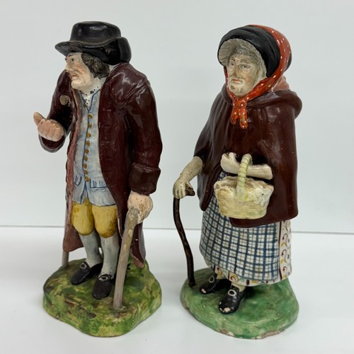 Staffordshire antique pair - ,