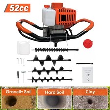 52cc Petrol Earth Auger /