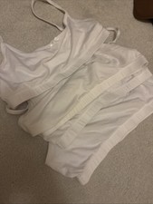 Girls First Bra Top Cropped Age 11 To 12 Years White