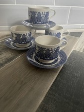 CHURCHILL WILLOW PATTERN 4X