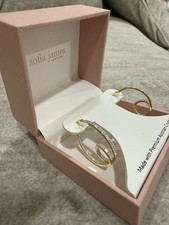 Women's Gold Plated Hoop