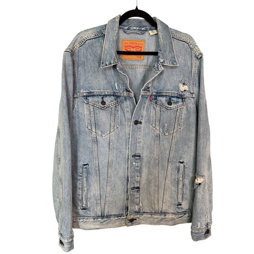 Vtg levis denim trucker - vtg,