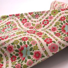 WALLFLOWER- BIANCA GREEN- BY TILDA 100% COTTON FABRIC