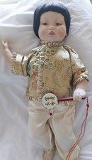 Franklin Mint Oriental Doll Porcelain Doll