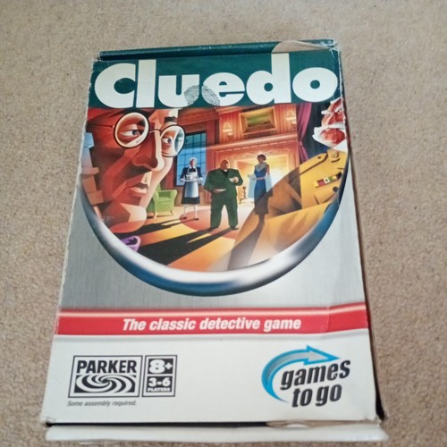 Cluedo complete travel board - complete,