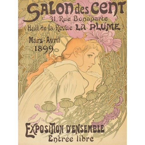 Mucha salon des cent 20th - mucha,