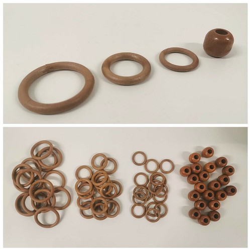 Macrame rings hoops various - macrame,