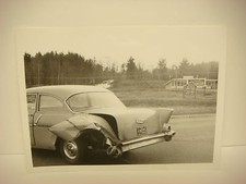 Vintage 1964 Car Wreck Photo