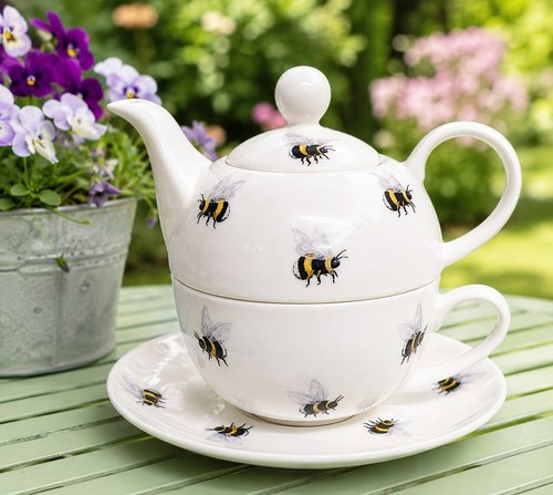 Bees tea for one - one, bone