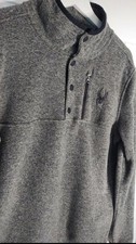 Spyder Grey Long Sleeve 3/4