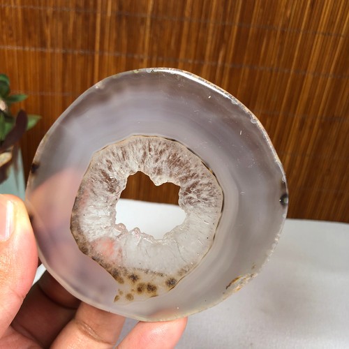 81mm natural agate - agate, slab/slice