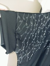 Ladies Diamanté Batwing Style abaya In one Size