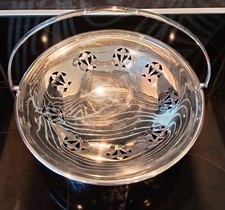 Vintage Silver Plate Footed