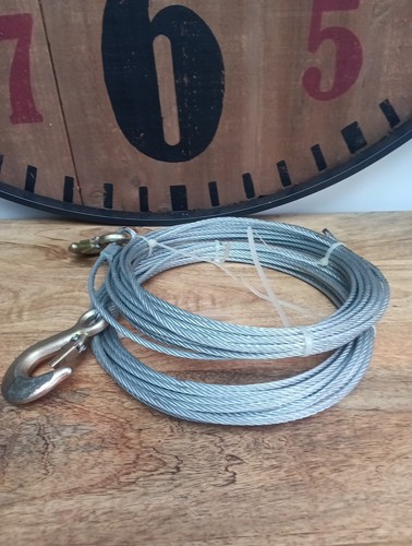 Pair hand winch cables with - of,
