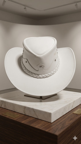 Luxury white western cowgirl - white,