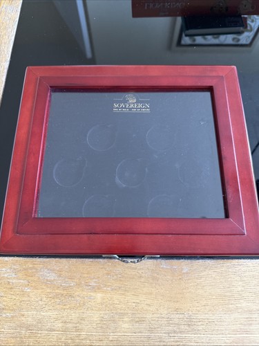 Wooden sovereign coin - wooden,
