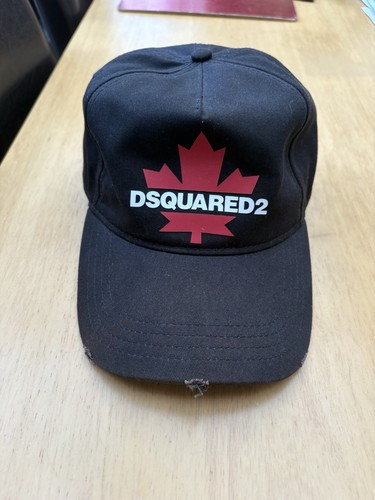 Dsquared2 black baseball cap - black,