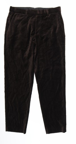 Zara women brown velvet - women,