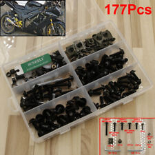 Black Fairing Bolts Screws