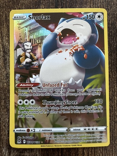 Snorlax ultra rare swsh11 - snorlax,