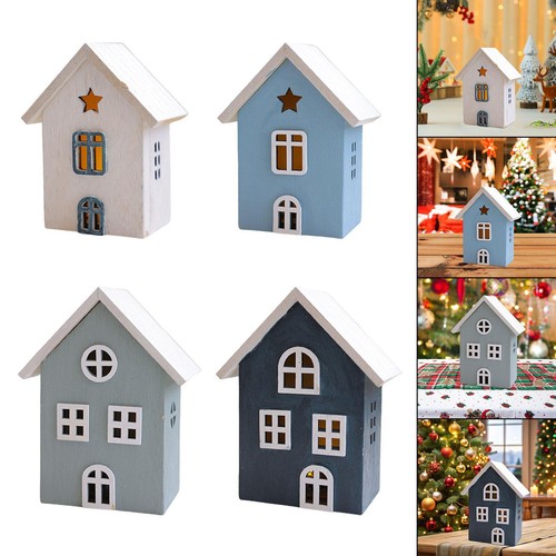 Led christmas village - village, house