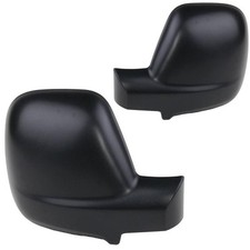 Wing Mirror Cover Cap Casing Black For Peugeot Expert Pair Left & Right