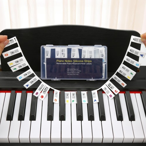 Silicone piano keyboard - piano, note